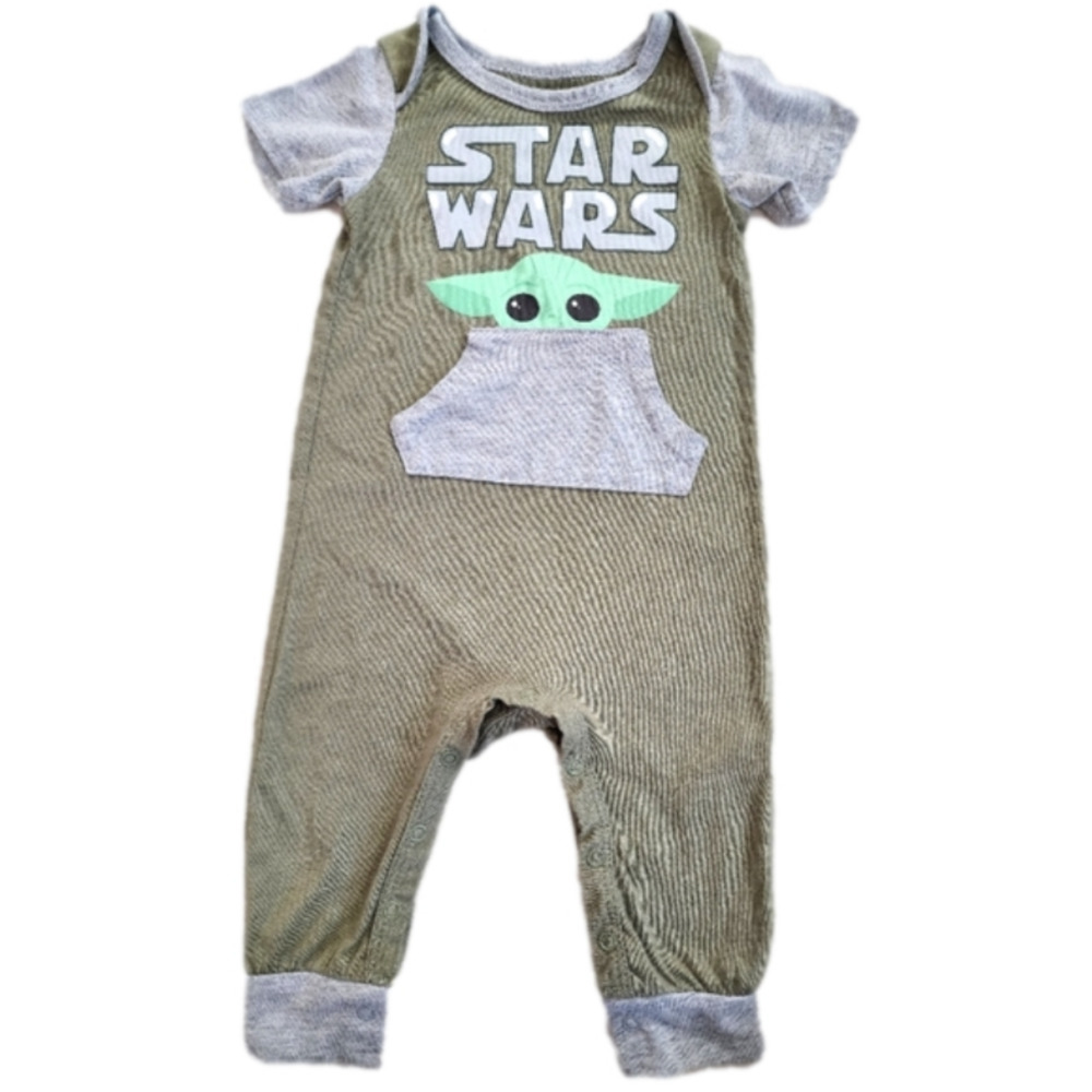 𝅺STAR wars mandelorian outfit 12 month